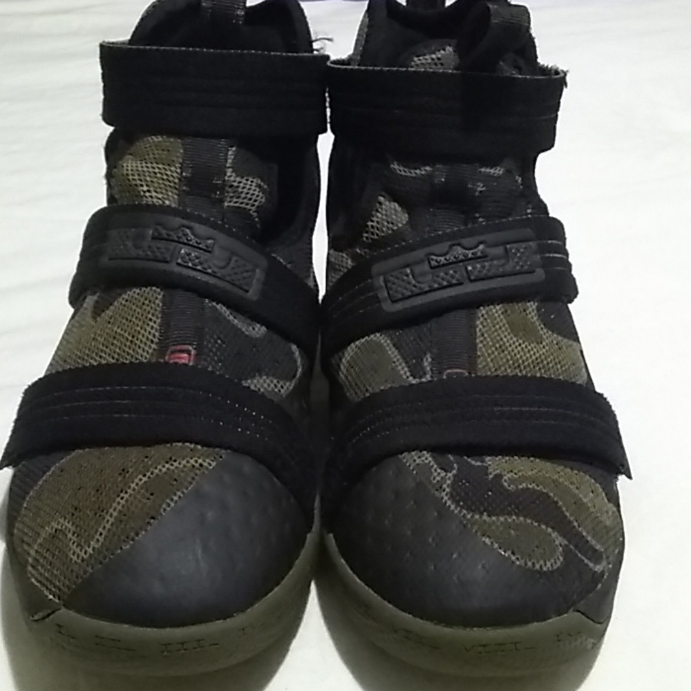 LeBron's Nike high tops #23